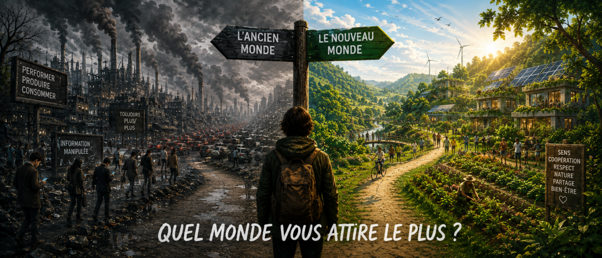 Quel monde vous attire le plus, l’ancien – le nouveau ? 