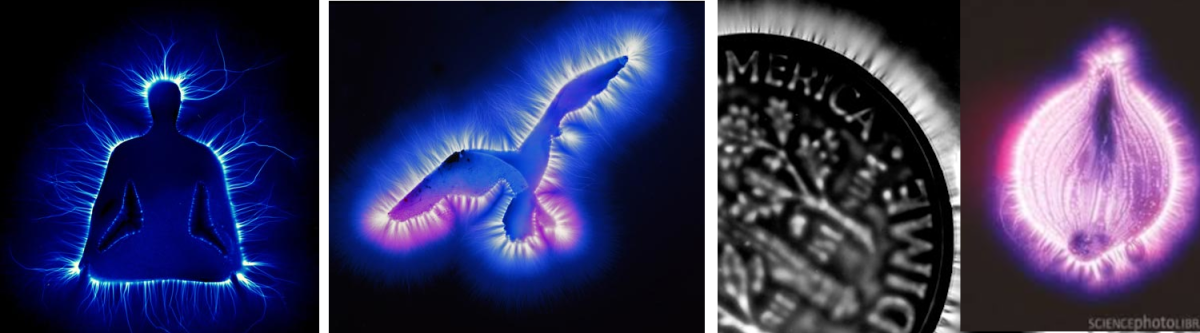 L'énergie dégagé et rendue visible 